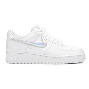 NIKE Air Force 1 Low "Iridescent Swoosh" Sneakers Size 9.5